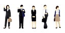 PLUM 1/80 塗装済完成品 超ミニフィギュア2 エキスパートな会社員セット