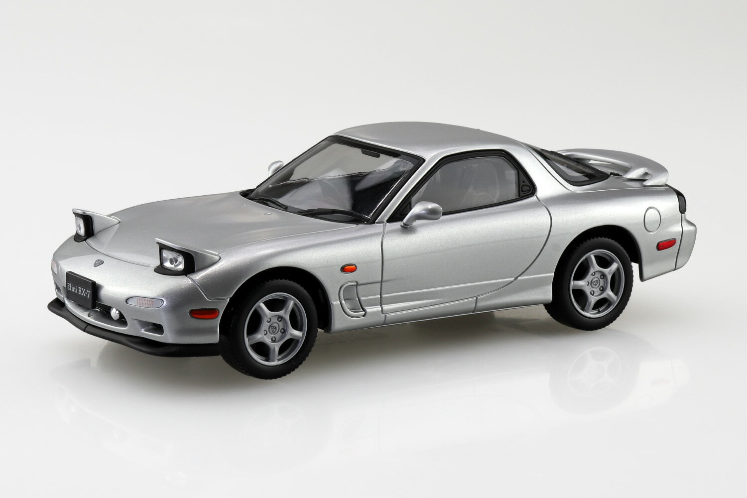 樂天商城 - アオシマ プラモデル 1/32 楽プラ スナップキット No.4-SS アンフィニ FD3S RX-7 シルバーストーンメタリック