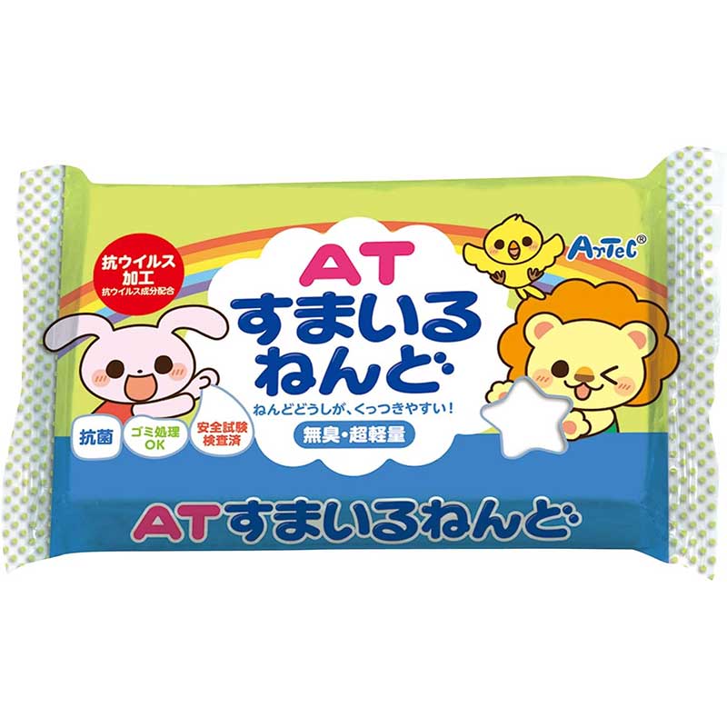 乐天商城 - アーテック ATすまいるねんど 油ねんど No.23756