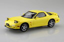 アオシマ プラモデル 1/32 楽プラ スナップキット No.4-CY アンフィニ FD3S RX-7 コンペティションイエローマイカ