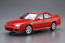 アオシマ プラモデル 1/24 ザ・モデルカー No.98 ニッサン ER34 スカイライン 25GT-X ターボ '98 / 25GT ターボ '01