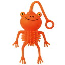 アーテック ぷにゅぷにゅカエルヨーヨー オレンジ No.21830