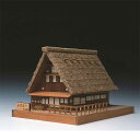 ウッディジョー 木製模型 ミニ建築 No.1 合掌造り