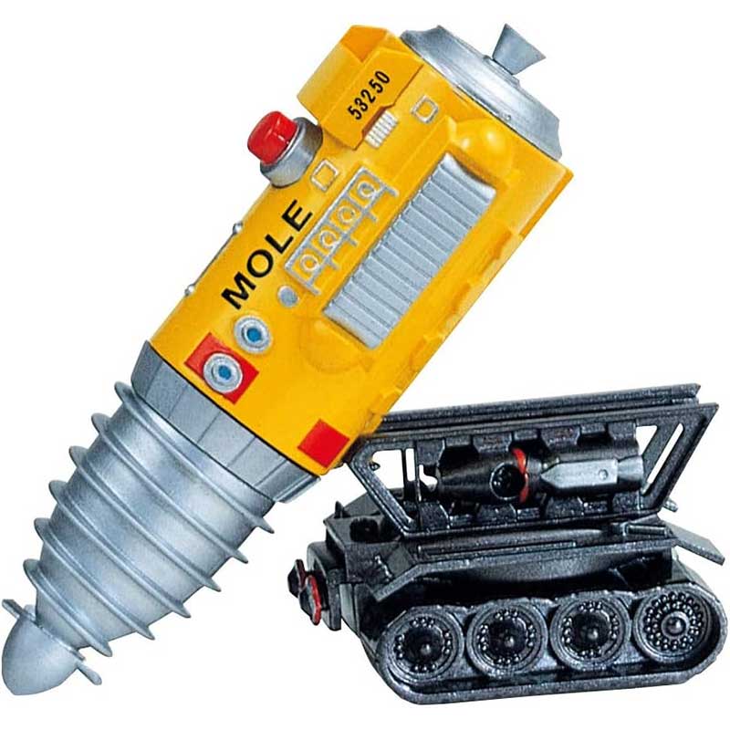 アオシマ プラモデル サンダーバード ミニ No.5 ジェットモグラ