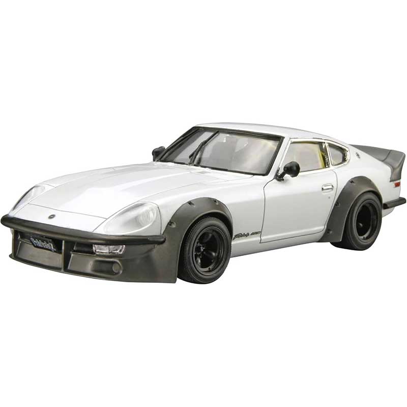 乐天商城 - アオシマ プラモデル 1/24 ザ・モデルカー No.128 ニッサン S30 フェアレディZ エアロカスタムVer.2 '75