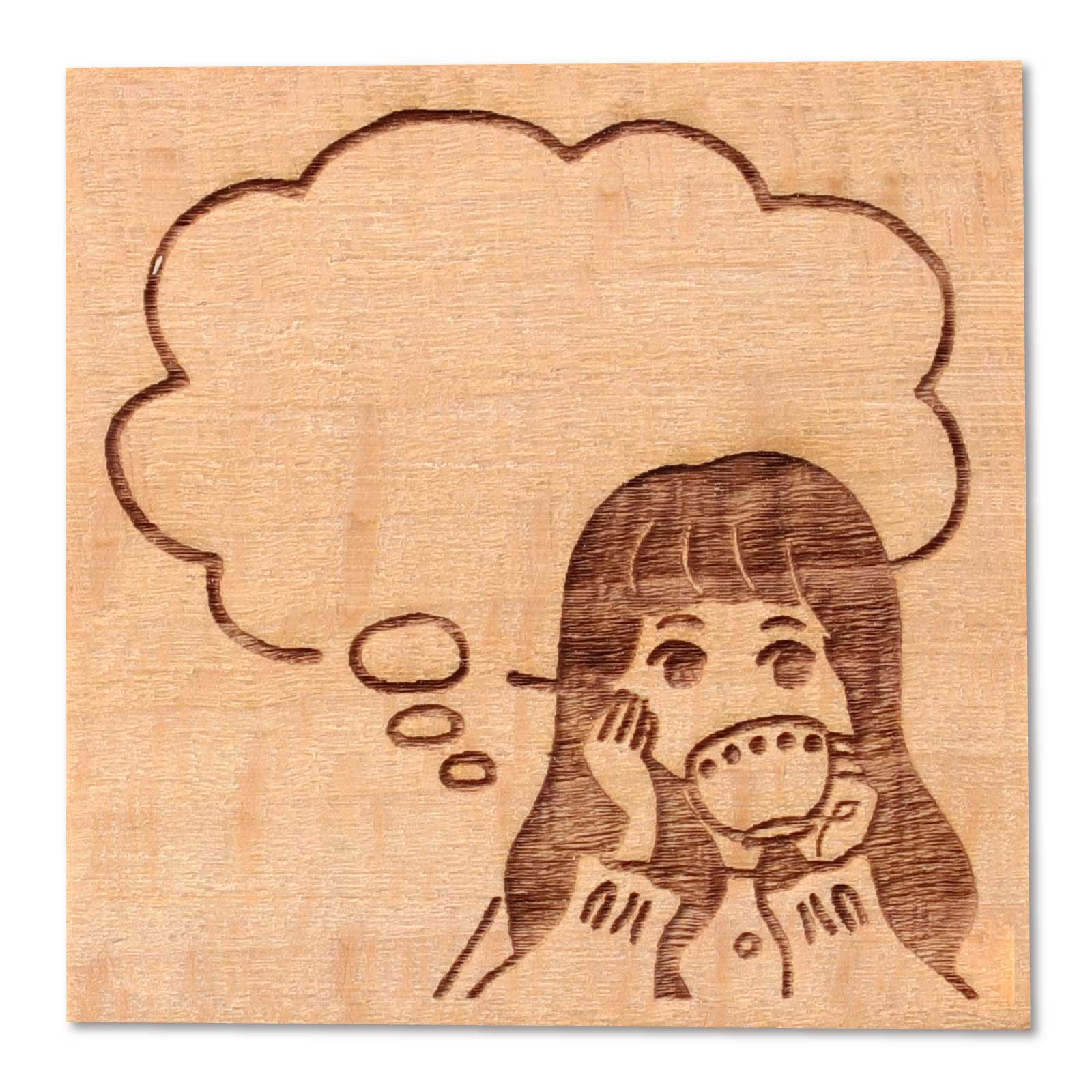 乐天商城 - アーテック 木柄スタンプ30 ガールズライフ コーヒーブレイク No.74753