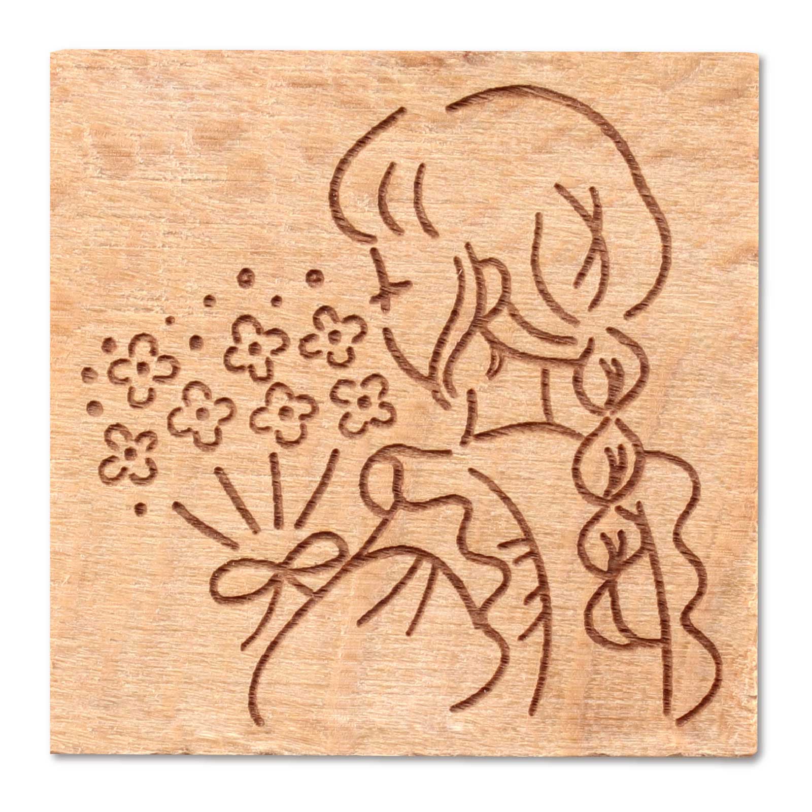 樂天商城 - アーテック 木柄スタンプ30 ガールズライフ フラワー 1 No.74765