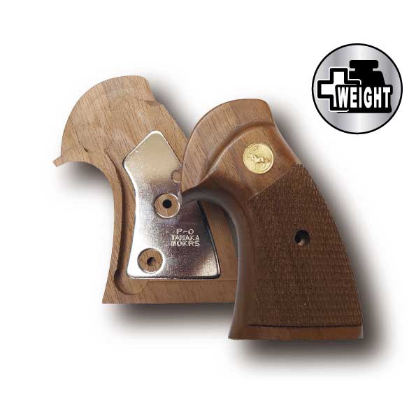 楽天市場】タナカ コルトパイソン 木製グリップの通販