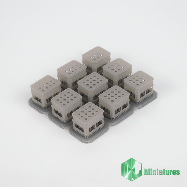 MJミニチュア 1/35 ジオラマアクセサリー 樹脂製ボトルケース 9個 MJEZ35022