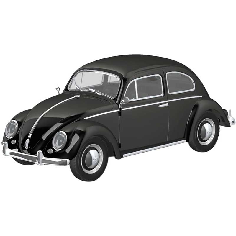 Rakuten - アオシマ プラモデル 1/32 楽プラ スナップキット No.20-BK フォルクスワーゲン ビートル ブラック