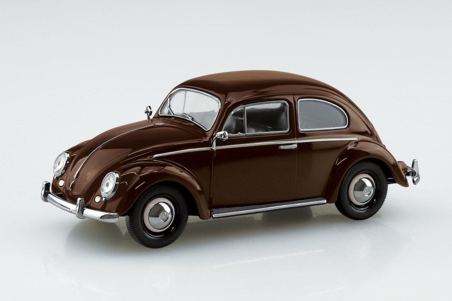 Rakuten - アオシマ プラモデル 1/32 楽プラ スナップキット No.20-TB フォルクスワーゲン ビートル テキサスブラウン