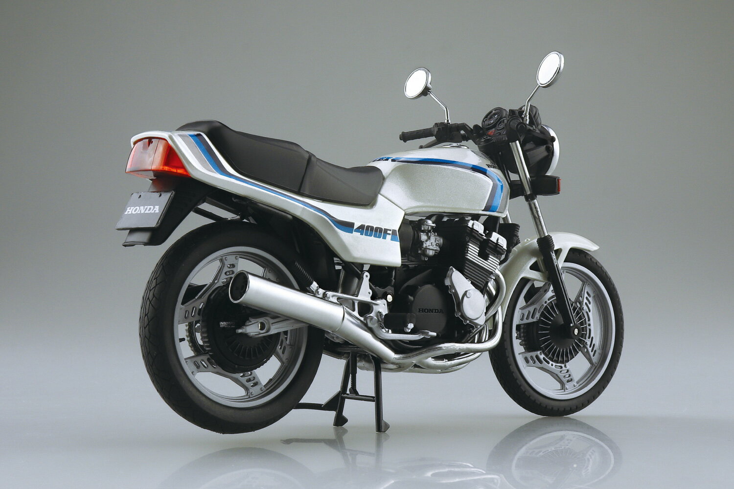 SKYNET 1/12 完成品バイク Honda CBX400F パールシェルホワイト CBX550F Ver.