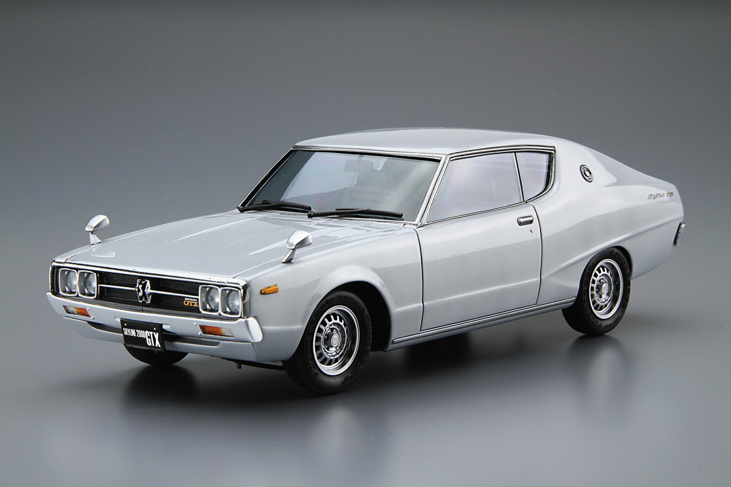 Rakuten - アオシマ プラモデル 1/24 ザ・モデルカー No.51 ニッサン GC111 スカイラインHT2000GTX-E・S '76