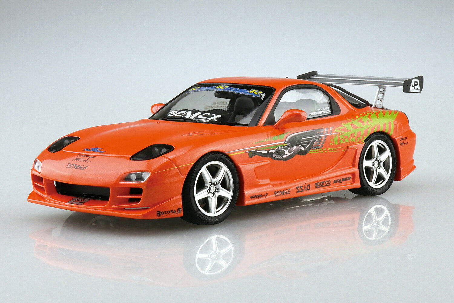�������� �ץ��ǥ� 1/24 �������塼��ɥ��� No.74 BOMEX FD3S RX-7 '99 �ޥĥ�