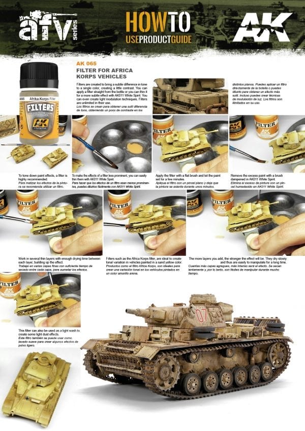 AKインタラクティブ アフリカ軍団フィルター AK00065
