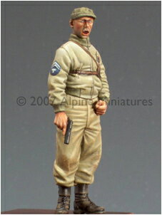乐天商城 - アルパインミニチュアズ プラモデル 1/35 アメリカ戦車兵 #1 WW2 AM35009