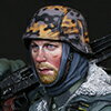 アルパインミニチュアズ プラモデル 1/16 武装親衛隊 MG42機関銃手 AM16023