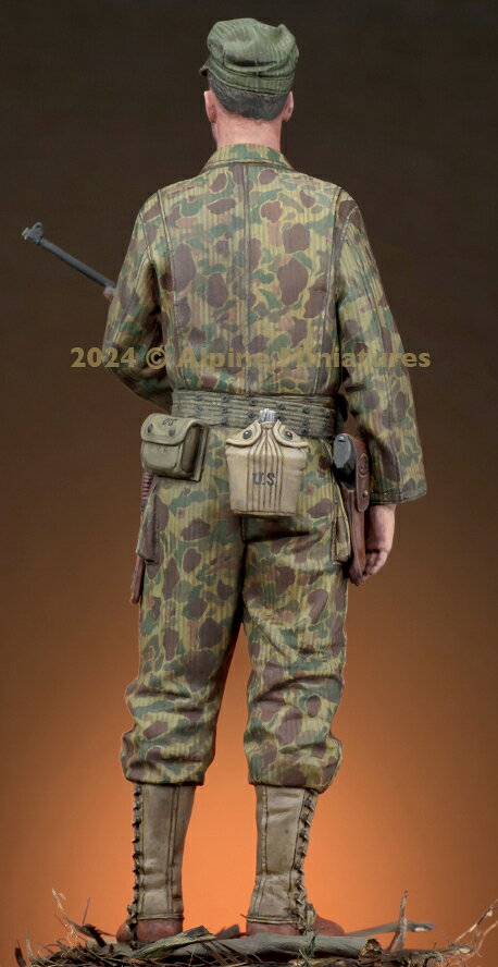 アルパインミニチュアズ プラモデル 1/16 WWII 米 第6軍歩兵 アラモの斥候 AM16045