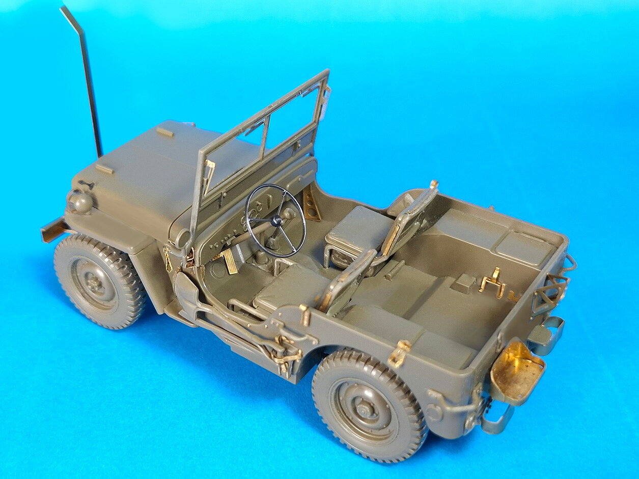 ホビー&雑貨のお店 スターゲートのパッションモデルズ 1/35 U.S.ウィリスMB エッチング/3D ディテールアップセット MM35219用 P35-179｜アングル3
