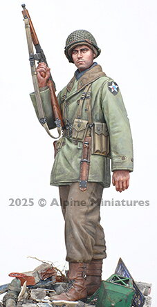 乐天商城 - アルパインミニチュアズ プラモデル 1/16 WWII アメリカ 第2歩兵師団 インディアン・ヘッド師団 AM16047