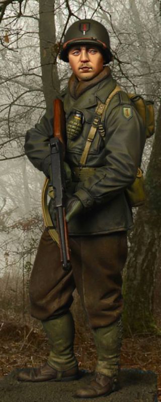 アルパインミニチュアズ プラモデル 1/16 WWII 米第一歩兵師団 ザ・ビッグ・レッド・ワン AM16026