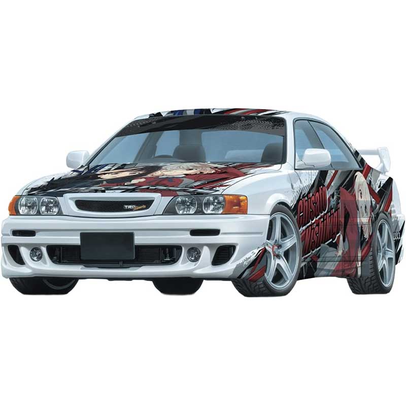アオシマ プラモデル 1/24 ザ・チューンドカー No.IT-02 リコリス・リコイル TRD JZX100 チェイサー’98 トヨタ