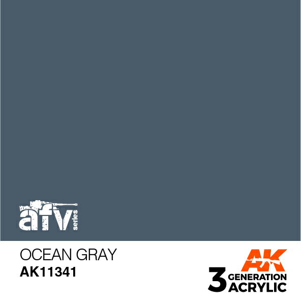 AKインタラクティブ アクリル塗料 AKアクリル3G オーシャングレイ FS35164 AK11341