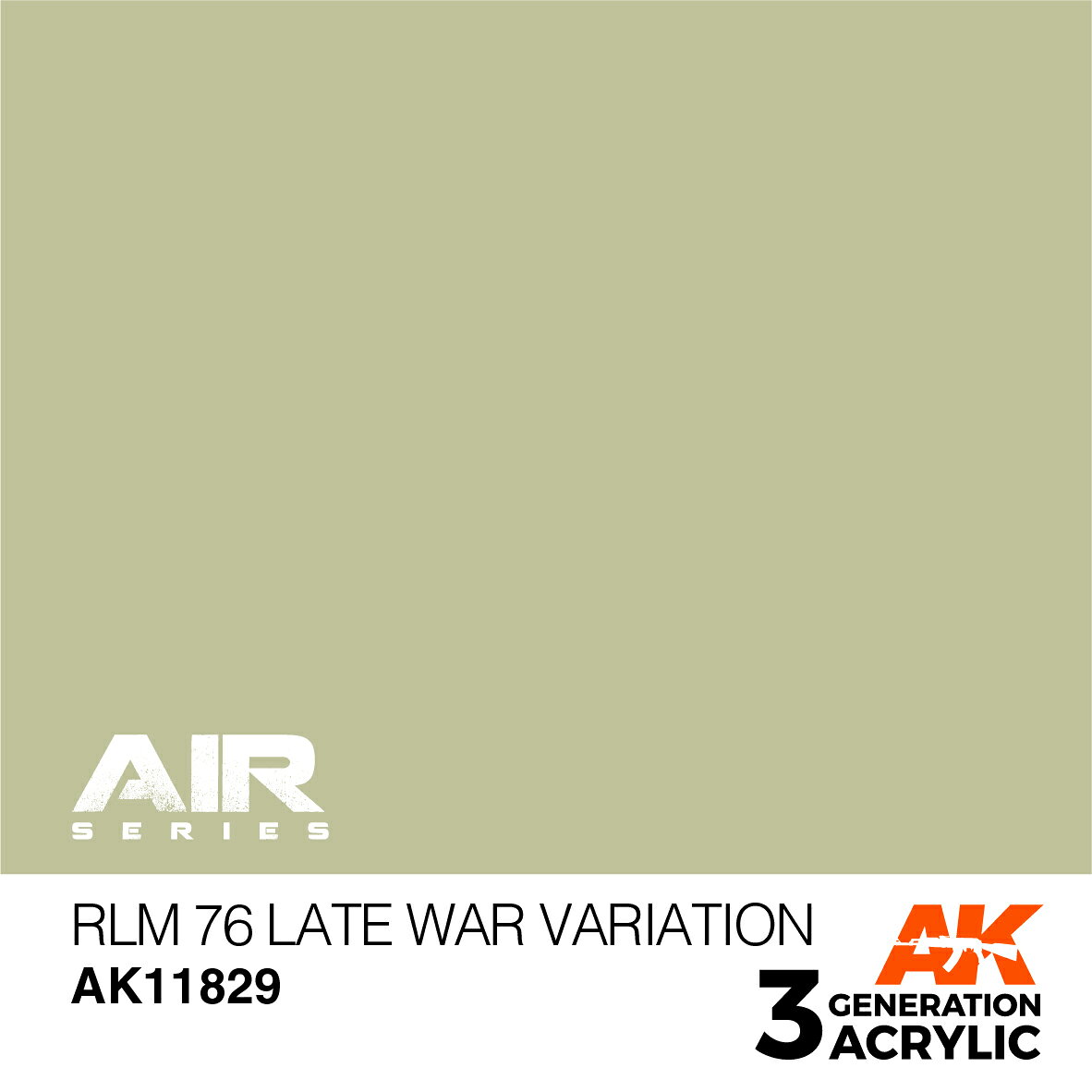 AKインタラクティブ アクリル塗料 AKアクリル3G RLM76 後期バリエーション AK11829