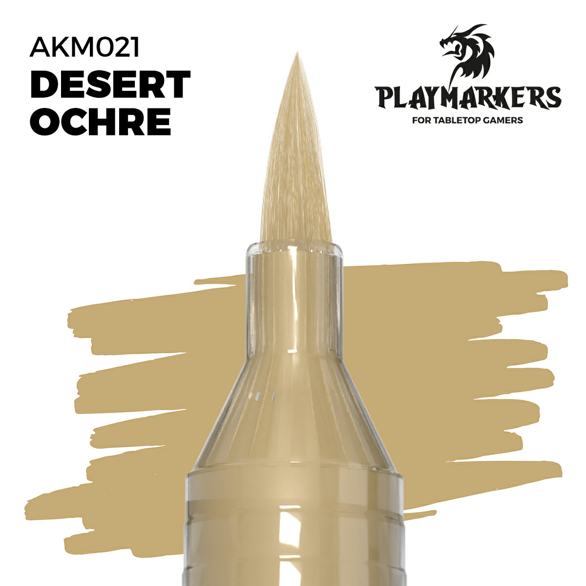 Rakuten - AKインタラクティブ 水性アクリル筆ペン プレイマーカー デザートオーカー AKM021