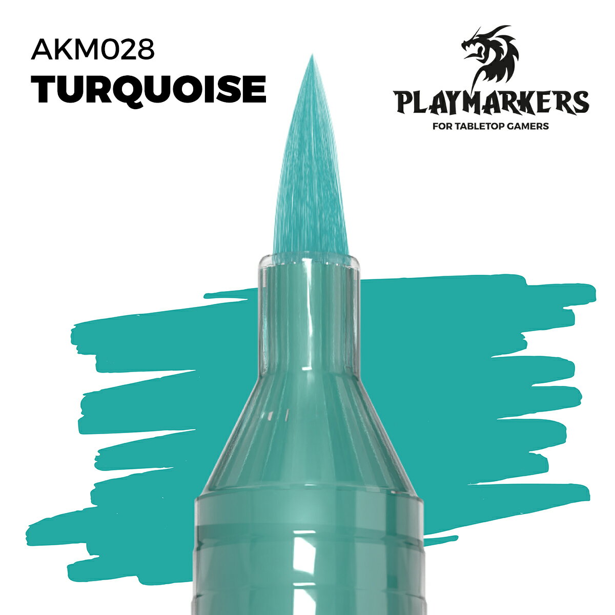 樂天商城 - AKインタラクティブ 水性アクリル筆ペン プレイマーカー ターコイズ AKM028