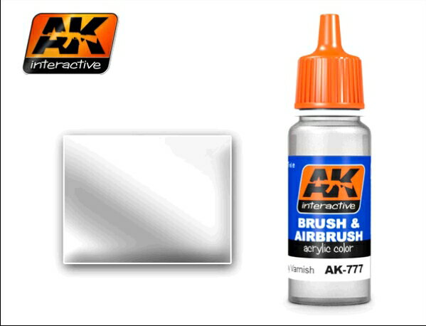 乐天商城 - AKインタラクティブ グロッシーバーニッシュ 光沢 水性アクリル トップコート 17ml AK777