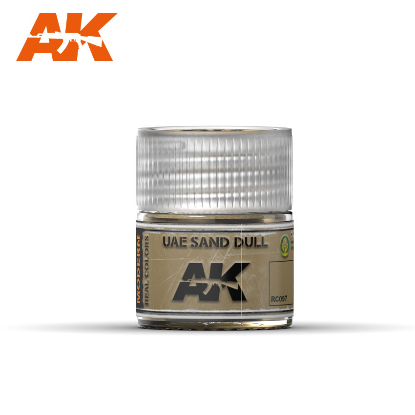 AKインタラクティブ ラッカー系アクリル塗料 AKリアルカラー UAEサンドダル RC097