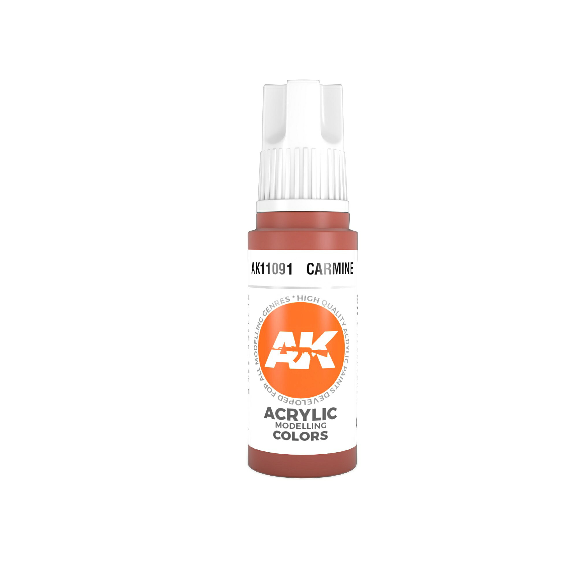 AKインタラクティブ アクリル塗料 AKアクリル3G カーマイン AK11091