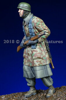 アルパインミニチュア 1/35 WWII ドイツ軍降下猟兵 アルデンヌ戦 No.1 レジン製フ...
