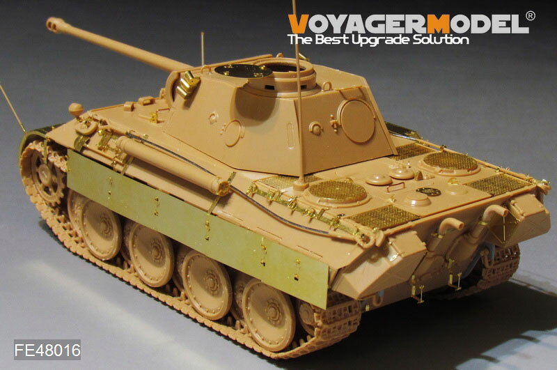 ボイジャーモデル 1/48 WWII ドイツ軍 パンサーD/A型 シュルツェンセット タミヤ用...