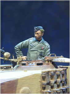 アルパインミニチュア 1/35 ドイツ戦車兵 夏服 レジン製フィギュア AM35015