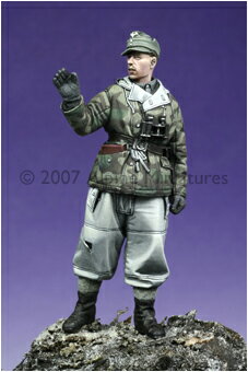 アルパインミニチュア 1/35 WWII ドイツ戦車兵 冬服 レジン製フィギュア AM35037