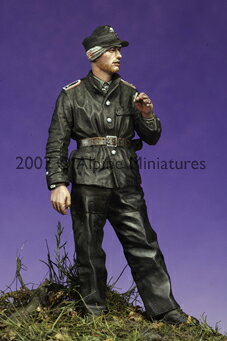 アルパインミニチュア 1/35 武装SS 戦車兵下士官 No.1 大戦後期 レジン製フィギュ...