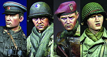 アルパインミニチュア 1/16 WWII 連合軍ヘッドセット No.2 レジン製フィギュアアクセサリー H6006
