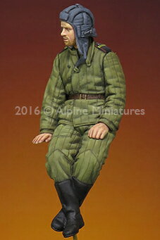 アルパインミニチュア 1/35 WWII ソ連軍 戦車兵 テログレイカ レジン製フィギュア AM35215