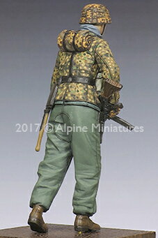 アルパインミニチュア 1/35 WWII ドイツ 武装親衛隊下士官 ハンセン戦闘団 No.1 レ...