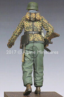 アルパインミニチュア 1/35 WWII ドイツ 武装親衛隊下士官 ハンセン戦闘団 No.1 レ...