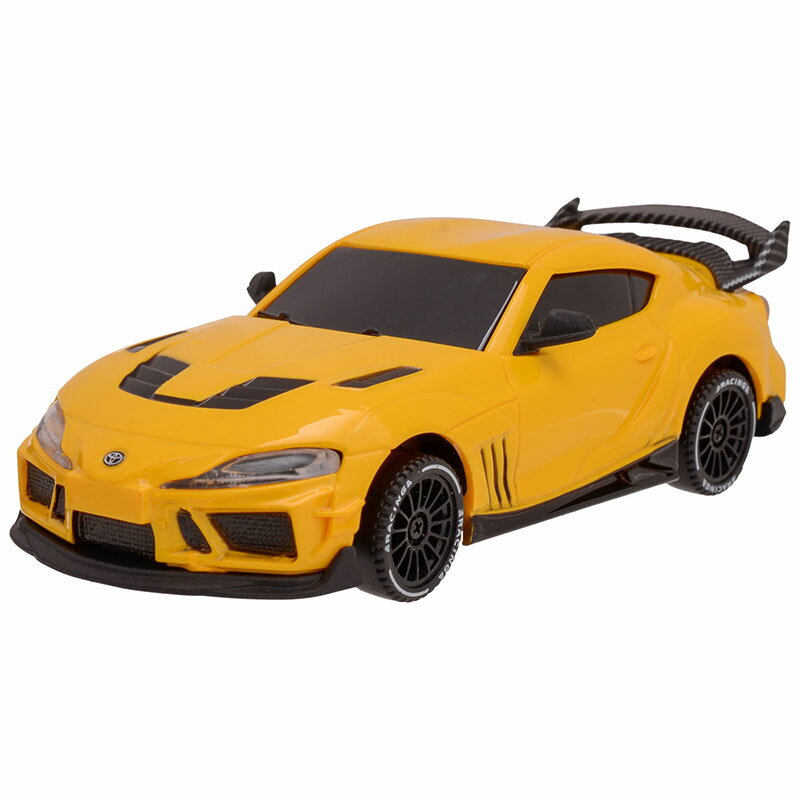 【7月発売予定】APECAR 1/43 RCドリフトカー スープラ イエロー SP4301-YL