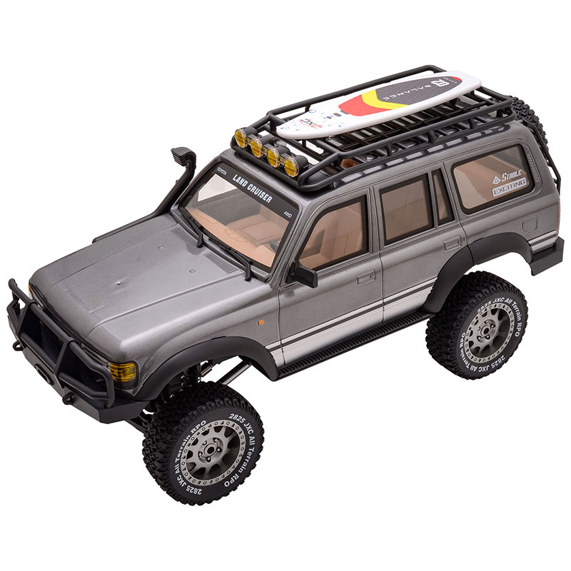【7月発売予定】APECAR 1/12 4WD RCカー ランドクルーザー LC80 グレー JXC5826-G