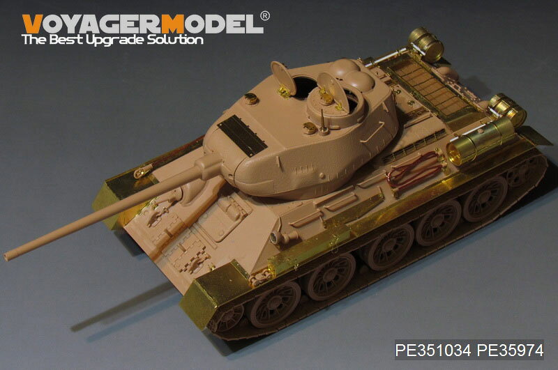 ホビー&雑貨のお店 スターゲートのボイジャーモデル 1/35 WWII ソ連 T-34/85 第174工場生産型 ベーシックセット RFM5040/5059対応 PE351034A｜アングル2