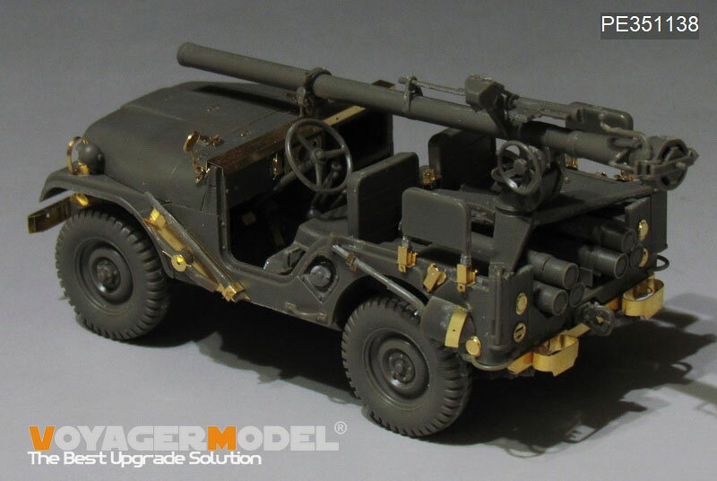 ホビー&雑貨のお店 スターゲートのボイジャーモデル 1/35 現用 イスラエル国防軍 IDF M38A1/CJ-5 TOLAR アップグレードセット AFVクラブ FV35S96/FV35S99対応 PE351138｜アングル2