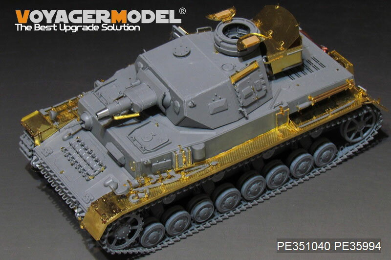 ボイジャーモデル 1/35 WWII ドイツ陸軍 IV号戦車 F1型 ベーシックセット ボーダー...