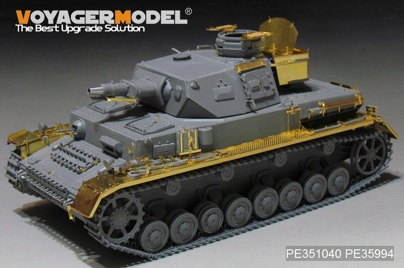 ボイジャーモデル 1/35 WWII ドイツ陸軍 IV号戦車 F1型 ベーシックセット ボーダー...