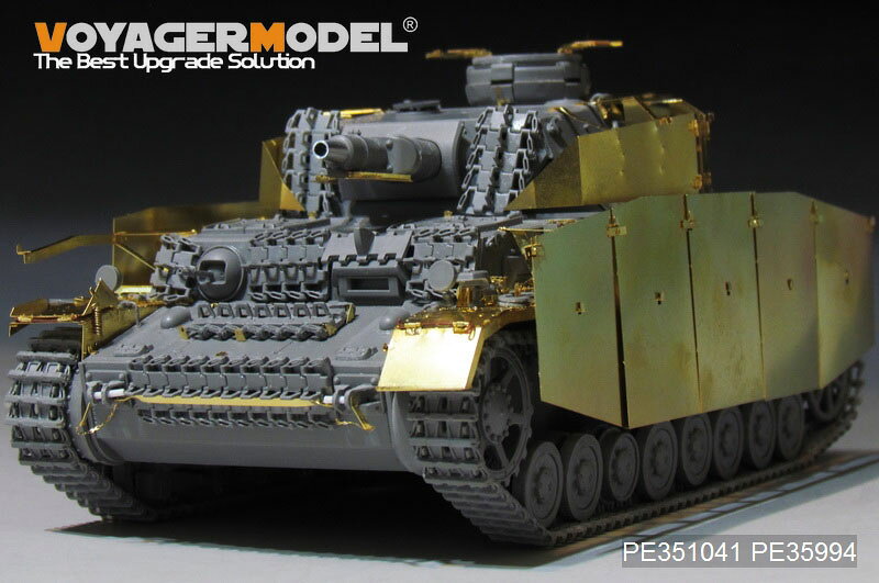 ボイジャーモデル 1/35 WWII ドイツ陸軍 IV号戦車 F1型 後期生産仕様 ベーシックセ...