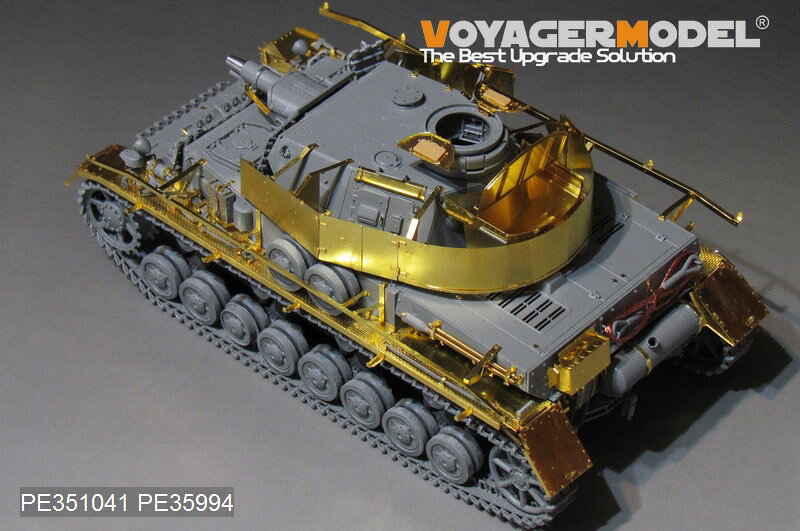 ボイジャーモデル 1/35 WWII ドイツ陸軍 IV号戦車 F1型 後期生産仕様 ベーシックセ...